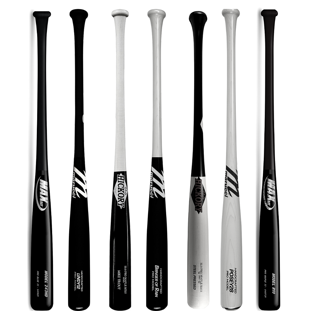 Clearance and backup bats wood